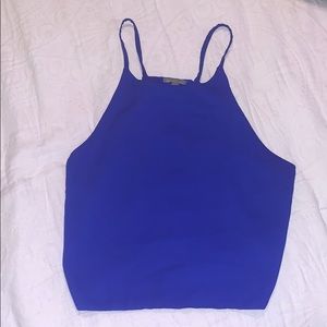 High neck crop top